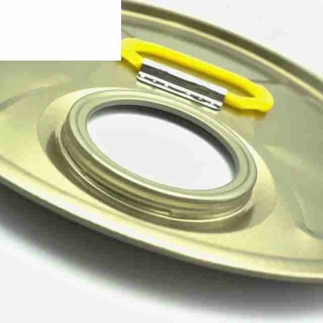 Tinplate Ring Cover Paint End And Shell For Irregular Shape Cans