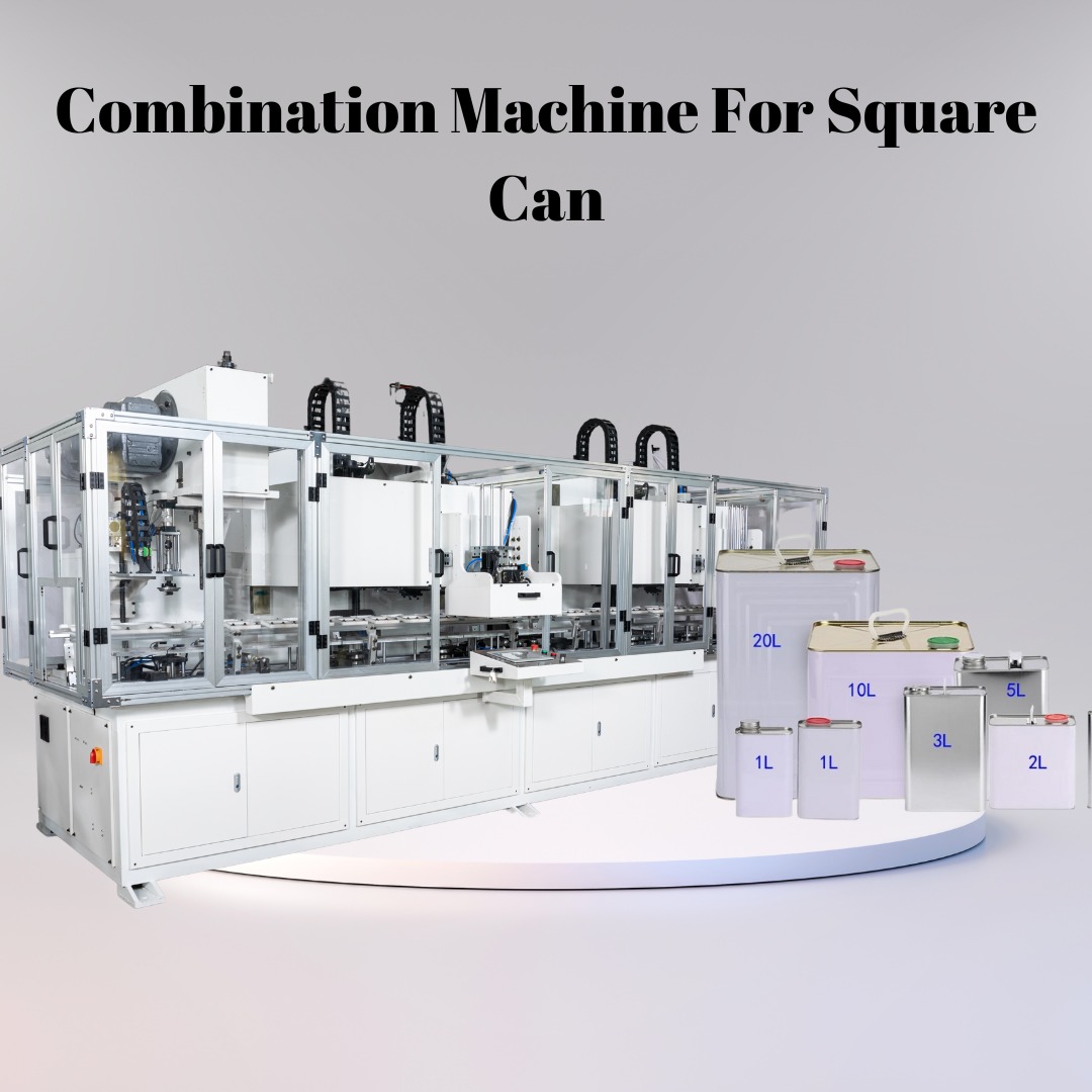30 Cpm Big Square Cans Comination Machine