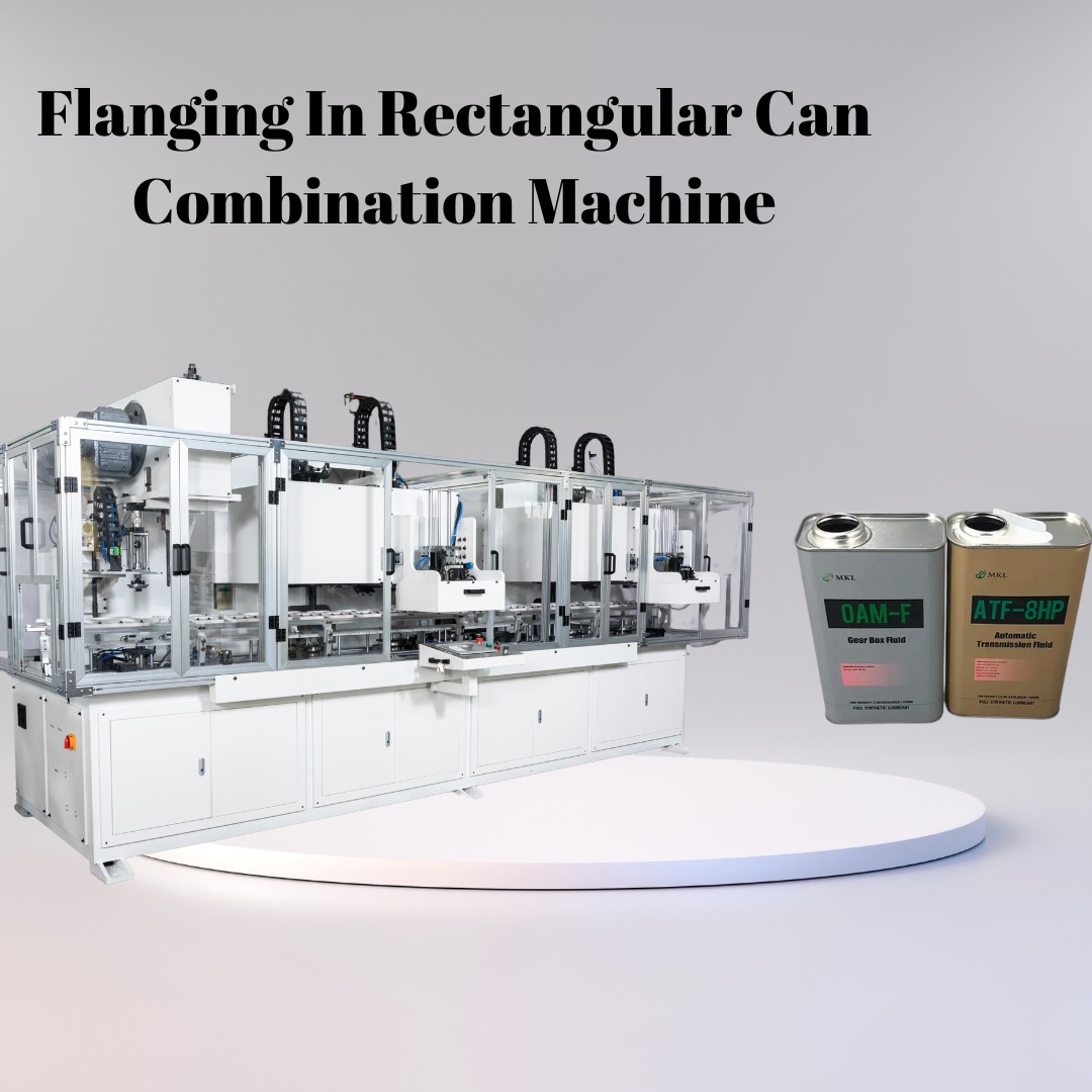 Combination Machine Connection Flanging In Rectangular Can Combination Machine